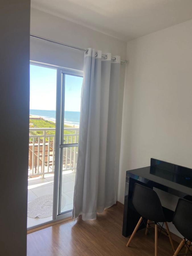 Apartamento pé-na-areia em condomínio fechado Barra Velha (Santa Catarina) Exterior foto